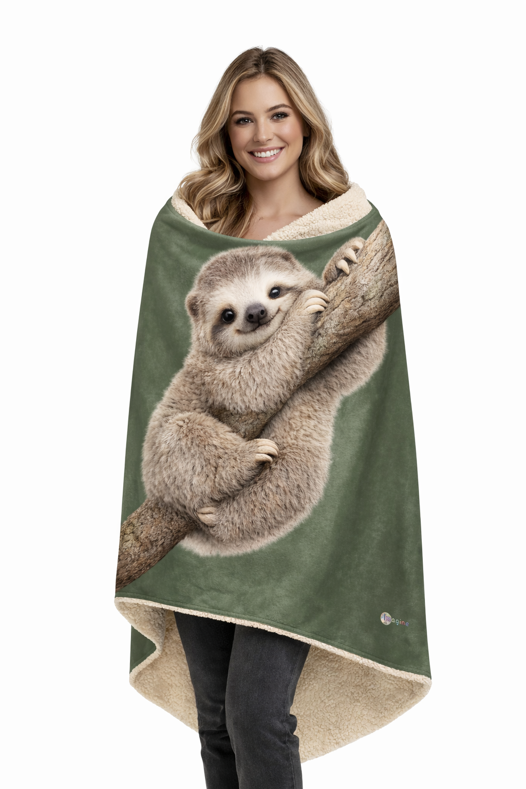 Imagine™ Sloth Hug CloudWrap™ Blanket